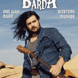 Affiche A3 "Le Barda On Tour" dans le désert